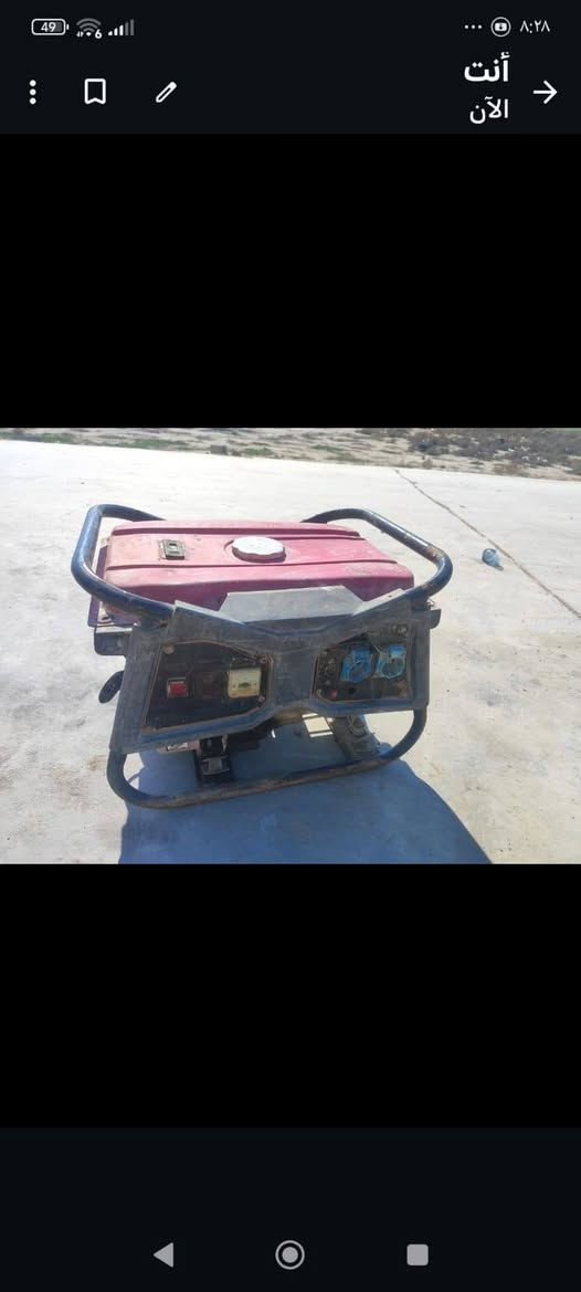 سلام وعليكم مولدات ثنين للبيع بكان بهرز *********** سعر واحد 100بي مجال
