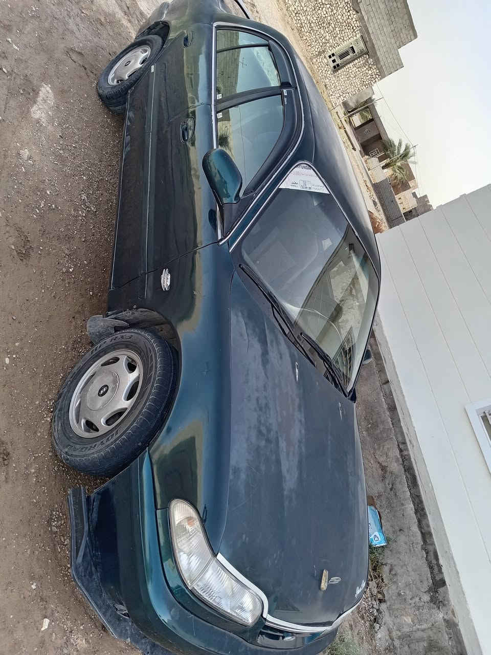 سياره سوناتا تو موديل 95 لون زيتوني بسمي تحويل مباشر رقم ديالى السياره ضررها الدعاميه الاماميه وطاكه بيها البوري مال الباور للبيع مكاني قضاء هيت ناحية الفرات الاتصال على الرقم ***********
