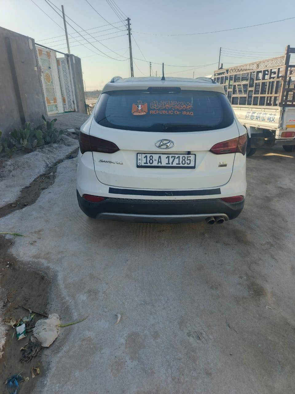 سلام عليكم  سياره لبيع بيع سنتافي مديل 13خليجي مكينه  ٦سندر سبعه راكب بيه ضربه جاملغ   وصبغ حزام ولباقي كفاله مكينه وكير لغود كفاله  تخم تاير جديد  سياره جاهزه اي نقص ما بيه   سعره 120 مستعجل عله لبيع  مكانه ناصريه ***********
