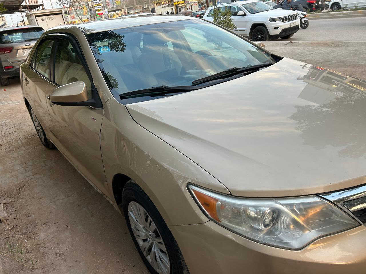 كامري LE ٢٠١٢ امريكيه ماشيه ١١٨
دخول كلين داخل العراق صبغ باب الخلفي اثر شخوط بيه منظومه غاز جديده 
محرك ٢٥٠٠ بحالة ممتازه وكير وحداديه كلهه جاهزه واستخدام نظيف
تحويل مباشر رقم بغداد مكان السياره كربلاء
***********
***********
