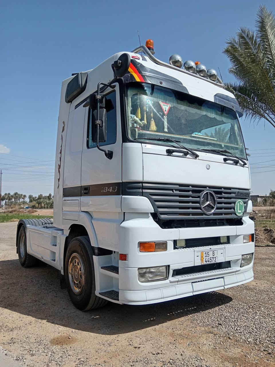 أكتروس موديل 2000 حجم 43
رقم أنبار أنكَليزي مربوطه براد تحويل مباشر
مكفوله كفاله عامه طخم تاير جديد
جاهزه للشغل مكانه بغداد ابو غريب السعر 240 $
بيها مجال للشراي والناس الطيبه
للأستفسار الأتصال ***********  أبو محمد
