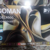 للبيع شاشة التلفزيون الجي عمان ام النت ضد الكسر جديدة عندي قطعتين صورت...