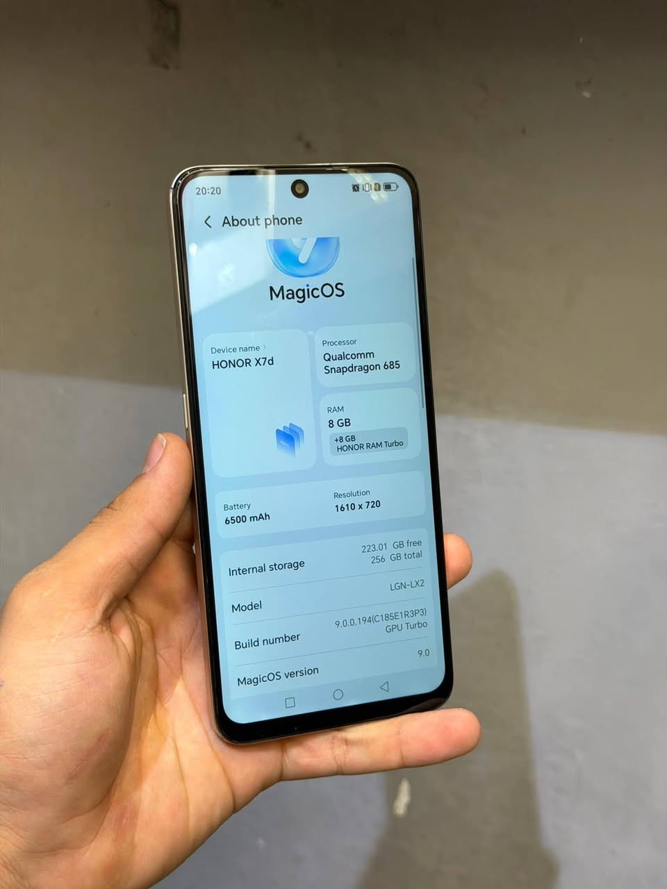 🔥 المميز HONOR X7d بدون ملحقات
يجمع بين البطارية العملاقة، الأداء المستقر، والتصميم العصري 📱✨
🚀 المميزات:
🔋 بطارية ضخمة 6500mAh تمنحك استخدام طويل بدون قلق
⚡ شحن سريع 35W يعيد الطاقة بسرعة
💧 مقاومة الماء والغبار IP65 لتحمّل أفضل في الاستخدام اليومي
📺 شاشة 6.77 إنش | 120Hz تجربة مشاهدة سلسة وواضحة
📸 كاميرا رئيسية 108MP لصور دقيقة وتفاصيل أوضح

💰 السعر 175 قفل
عنواني كوت داموك
***********
***********

✅
