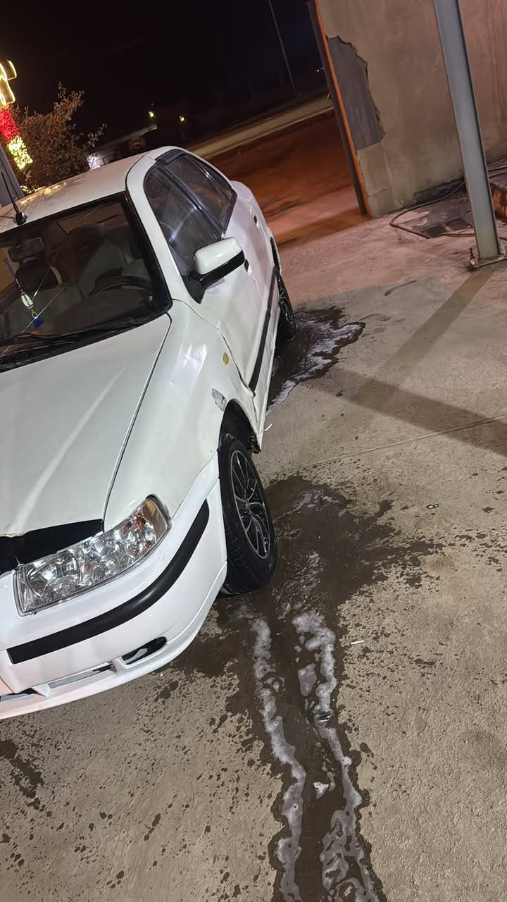 مرحبا سمند لبيع او مراوس 
سمند جاهزه تخم تاير حداده جديده مكينه جديده كير جديد تبريد شقال سياره خير من الله ما بيه نقص مكاني بصره الهارثه رقم تلفون *********** متواجد نت واتساب.   سعره 25 بيه مجال  سنويه مخلصه 2024
