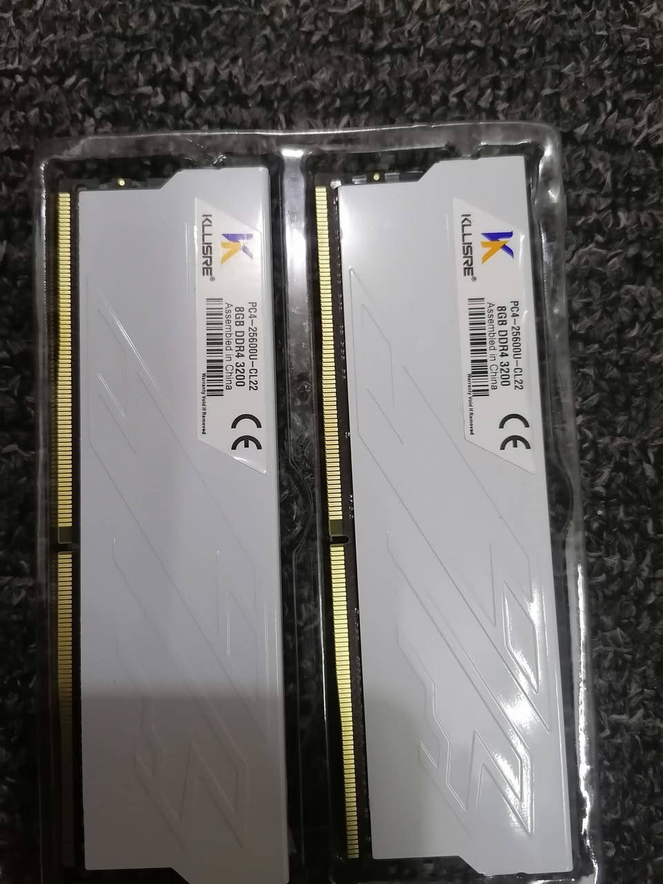 رامات حاسبه DDR4 G8X2 "16G/3200
رامات حاسبه DDR4 G8X2 /16G/"3600

اعله سعر ابيع رقم الواتساب ***********
