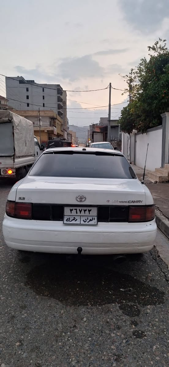 تويتا كامري للبيع موديل 94 تحويل وكاله بشرت محرك گير بشرت 5 ورقه غرامه عليها سعر 52 ورقه مجال عنوان زاخو ***********
