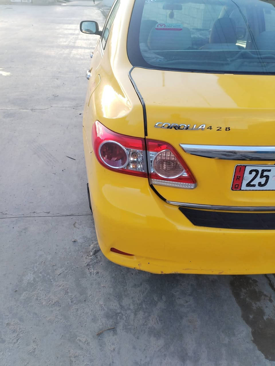 كورولا 2010 محدث 13 بيه جامرلق وبونيد سنويه جديد 2028 كابون بنزين زوج تاير جديد *********** العنوان كركوك السعر 118
