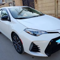 كورلا 2017 se ابيض صدفي  للبيع  ضرر قطعه وحده بونيد بدون دواخل  رقم ار...