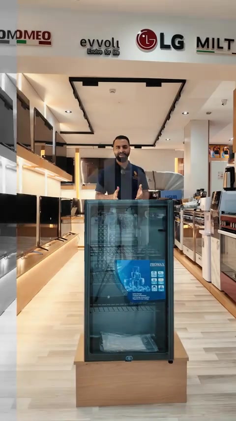الصيف حار عارضة PROMAX من شركة نسيم البصرة هي الحل الأمثل! ​أهم المواصفات باختصار: ​🇮🇹 تصميم إيطالي: مبطنة بالألمنيوم بالكامل مع شكل خارجي مميز باللون الأسود الملكي. ​🐪 ضاغط صحراوي: يتحمل أقوى درجات الحرارة مع خاصية التبريد السريع وأنابيب نحاسية 100%. ​🚪 دبل جام ودبل ربل: عزل مثالي للبرودة ومستحيل تسرب الحرارة. ​💡 مواصفات توب: إضاءة LED محيطية على الباب، 3 رفوف بلاستيكية، مستوى ضوضاء منخفض جداً، وقفل حماية. ​🎁 المفاجأة؟ ضمان صيانة شامل لمدة سنة كاملة 🛠️ + خدمة توصيل متوفرة لكل محافظات العراق . ​للحجز أو الاستفسار، راسلونا على الخاص أو زورونا في مقر الشركة 🏃‍♂️ --------------------- 🚚 توصيل لجميع المحافظات 📍 توصيل مجاني لمركز البصرة   --------------------- البصرة - الموفقية - شارع النهر -مقابل الاصمعي   --------------------- 📲 ***********   📲 ***********   📲 ***********
