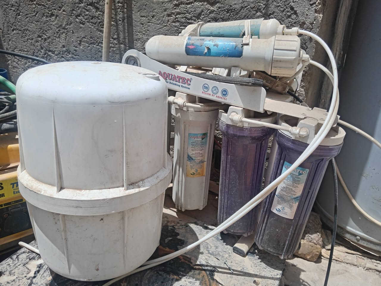 فلتر ماء ٧ مراحل نضيف جدا
كل اغراضة اصلية مو تجاري
سعر 125الف
النجف عمود ١٣٠ شارع ***********
