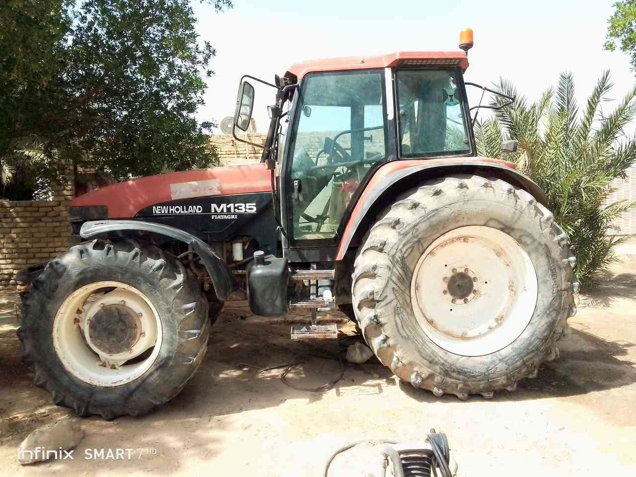 سلام عليكم نيوهولند البيع حجم ١٣٥ موديل ٩٨،.  ***********
