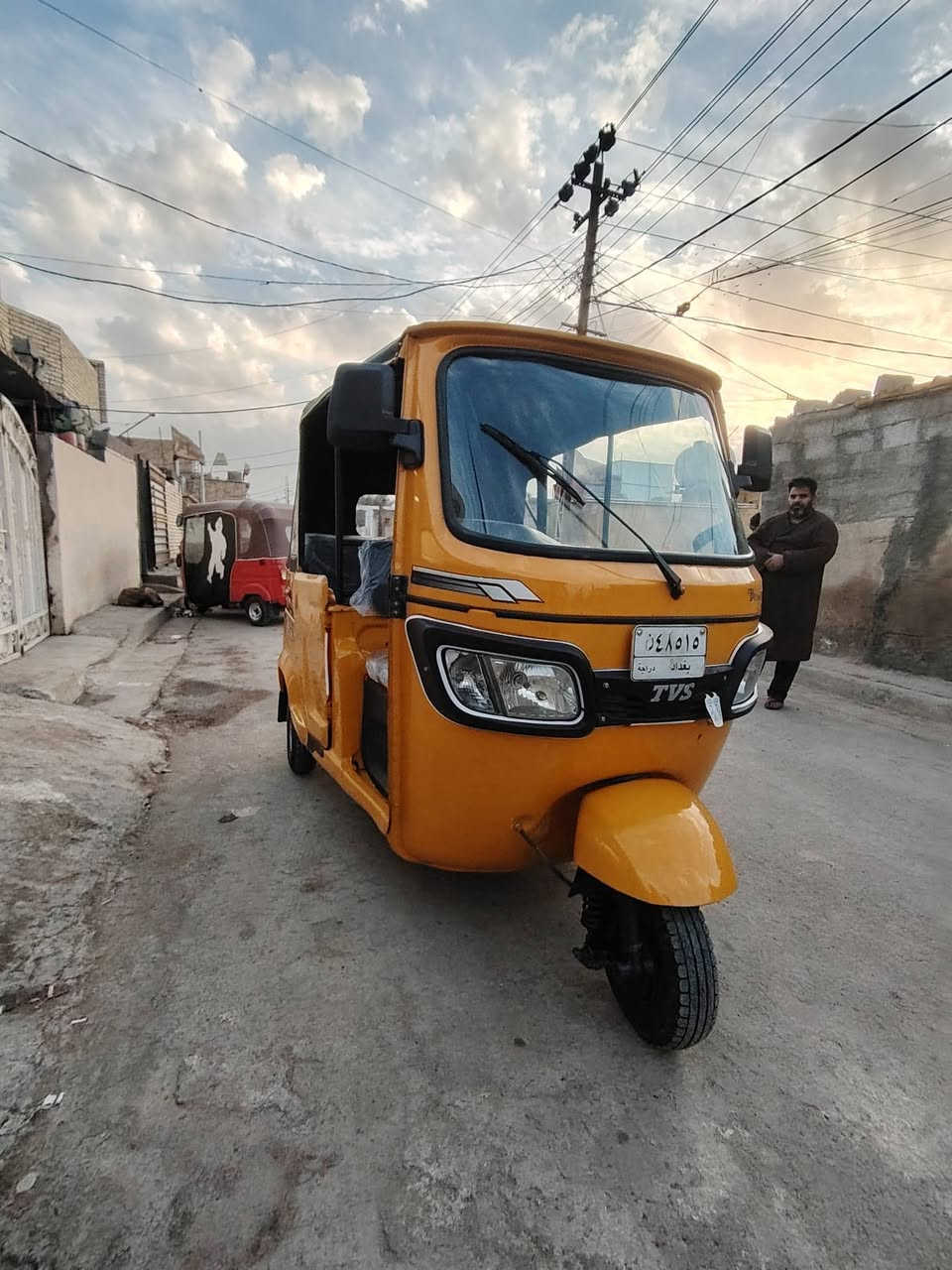 تكتك. تي في اس   مديل.  2022..  تكتك جاهزه تشغل وتطالع كفاله عامه.. منعده دوسات مصبوغه (رقم وسنويه)
مكاني بغداد حي نصر سعر 7400 وبيه مجال الطيبين رقمي 🆕الستفسار ***********
