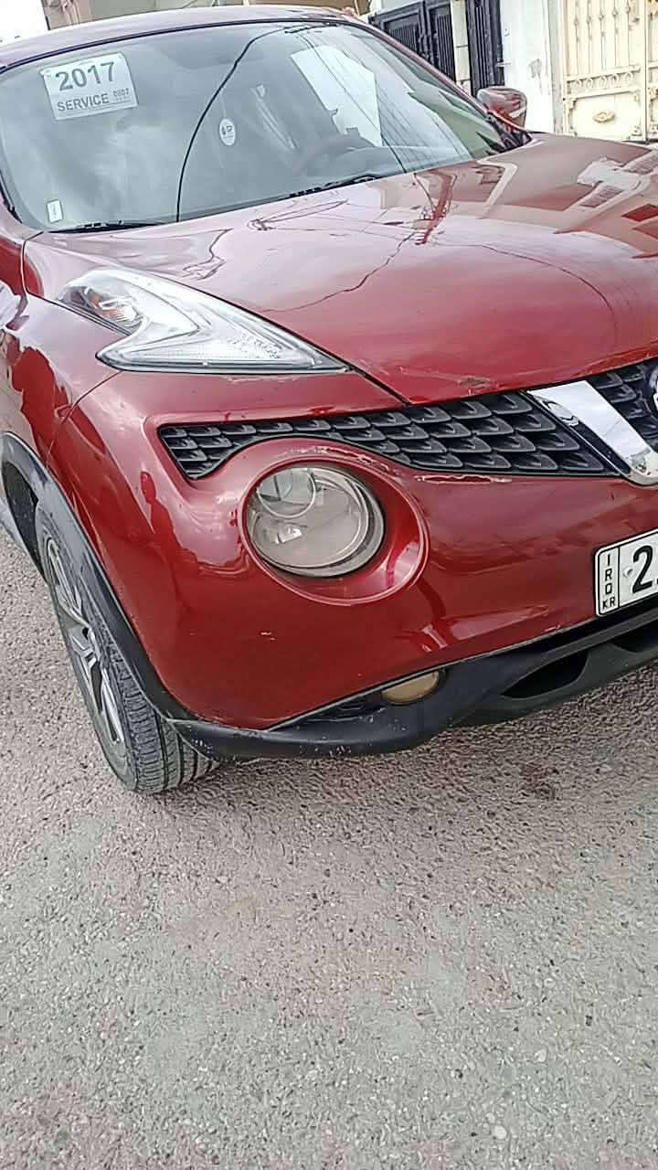 بە ناوی خوایی گەورە 
نیسان جۆک 
NISSAN JUKE 
مۆدێل/ ٢٠١٧
ماوەی رۆشتن/ 80هه زار  کیلۆمەتر روشتوه 
بۆیاخی/يه ك جاملخى لاى سه كن 
نرخ(سعر)/  110وه ره قه مجال 
ژمارەی 📱/.***********
                                         *********** 

#فوريو #هەولێر #السلیمانیە
