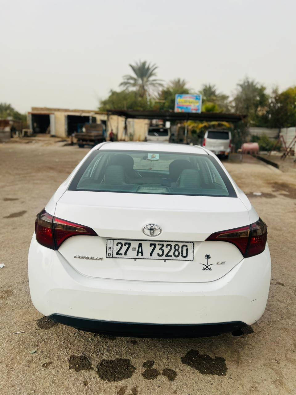 السلاام عليكم كورله 2018 سياره جاهزه حداديه وتايرات وباتري جديد وسياره بسمي تحويل ثاني يوم سياره ضربتها جامغ وبنيد وباب السايق مصبوغ والهلال الخلفي معمر بدون معجون  السعر ب112 وبيها مجال مكان السياره ‏ناصريه سوك الشيوخ ‪0783 199 1871‬‏
