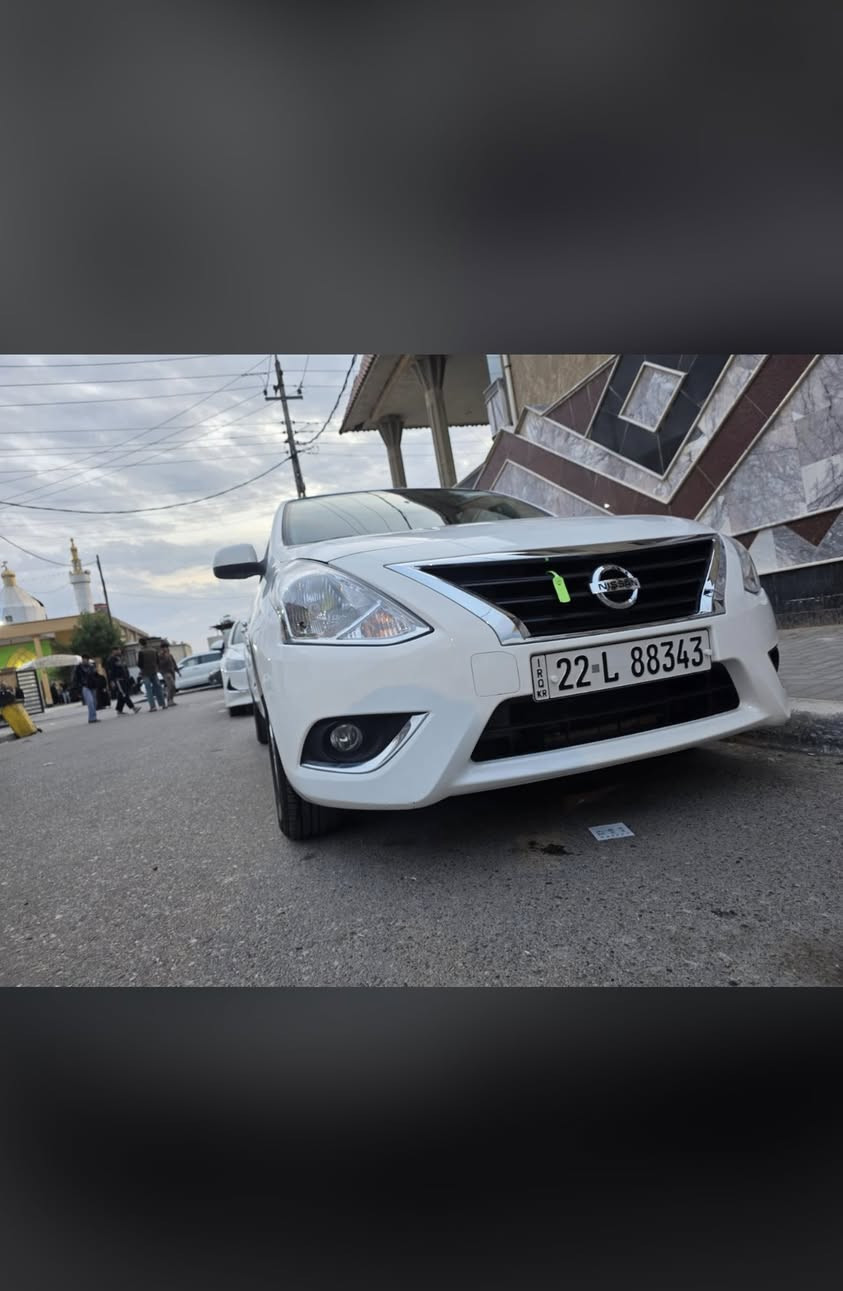 نيسان سني هندي 2024 كفاله عامه  ماشيه 7000 حقيقي اربيل تريد تحويل او وكاله جاهز سعر 127  ***********
