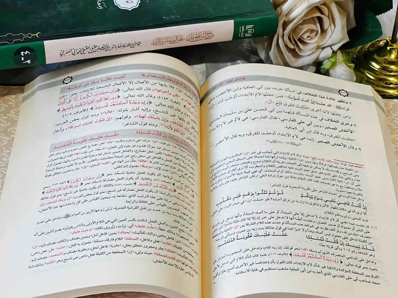 شرح ابن عقيل على ألفية ابن مالك ..
السعر = ١٥,٠٠٠ ✅
الطبعة الأصلية 

شرح ابن عقيل هو كتاب في النحو والصرف كتبه القاضي بهاء الدين عبد الله بن عقيل الهمداني المصري. وهو شرح لألفية ابن مالك في مختلف أبواب النحو والصرف، مع إعراب تفصيلي للشواهد.

٤ اجزاء بداخل مجلدين ..

عدد المجلدات : ٢
دار النشر : الشاهد للنشر والتوزيع 
تأليف: محمد محيي الدين عبدالحميد


**إذا كنت صاحب هذا الإعلان وتريد حذفه لأي سبب، رجاءا أرسل رسالة إلى الدعم الفني**