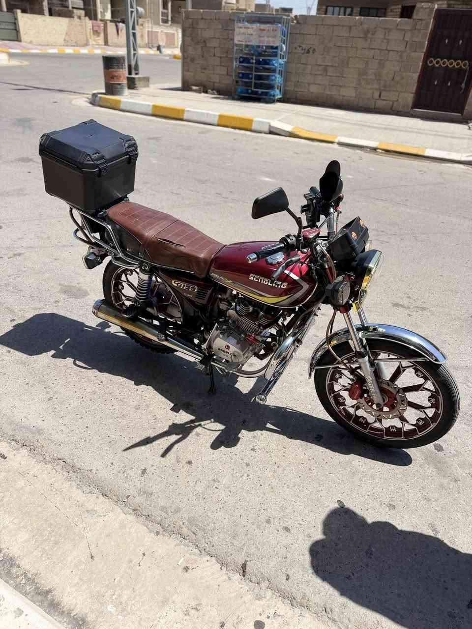 دراجه إيراني للبيع كامله أي نقص مابيه للبيع السعر 700 مجال بصيط ‭٠٧٨٠ ٧٠٤ ١٤٦٦‬
