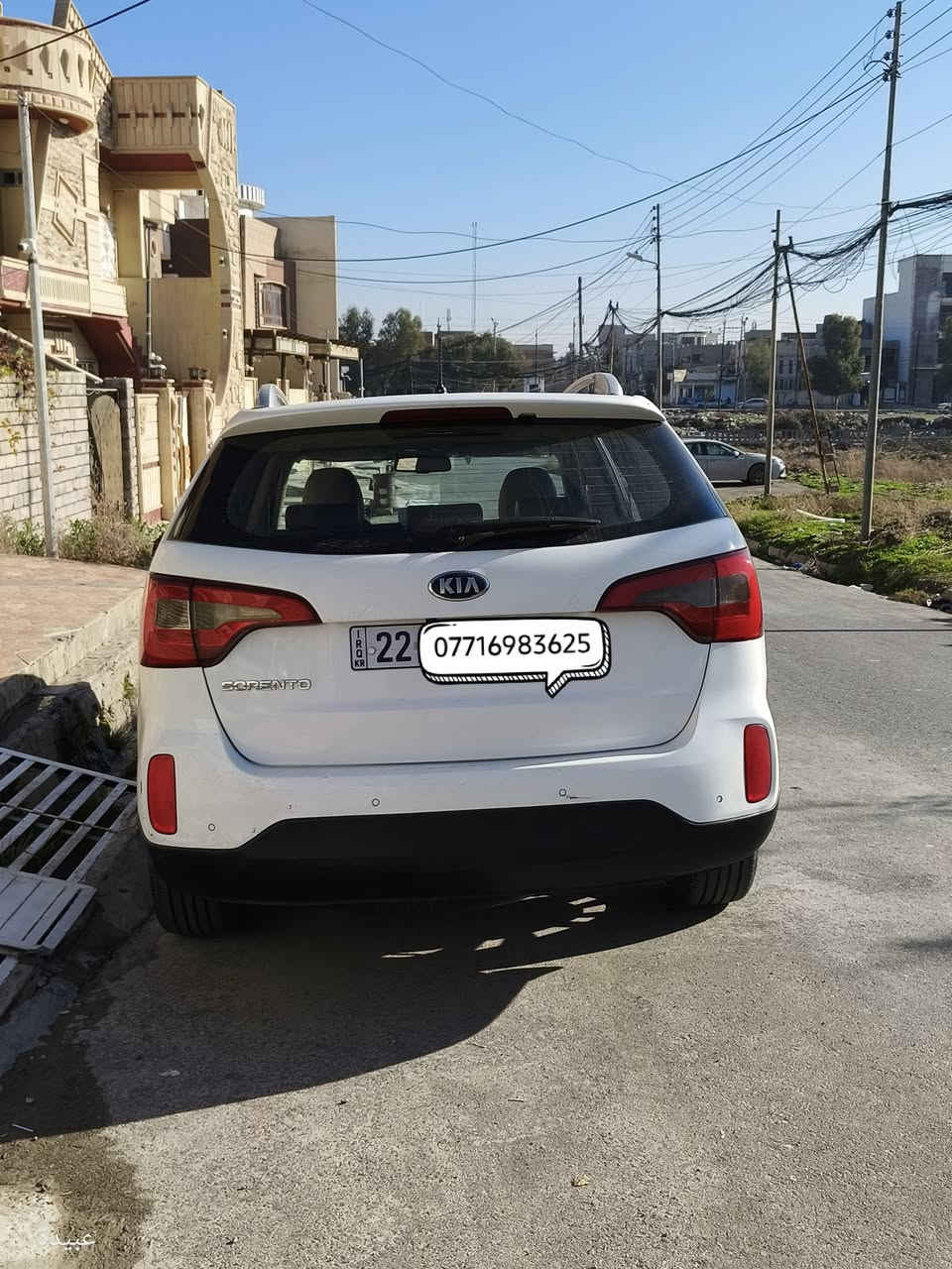 ‏السلام عليكم
‏السيارة للبيع 
‏🔴 سورنتو خليجي 2014
‏
‏🔴  المحرك 4V
‏
‏🔴فول مواصفات بصمة بانوراما 

‏🔴تبريد ثلاث قطع

‏‏🔴مرايات شفط

‏🔴مكفولة من الضرر بس بيها بارد قليل
‏
‏🔴رقم شمالي اربيل جديد 

‏🔴مكاني بالموصل
‏
‏🔴السيارة ماشية 160 الف كيلو

🔴 السعر خابرني ‏‪***********‬‏
