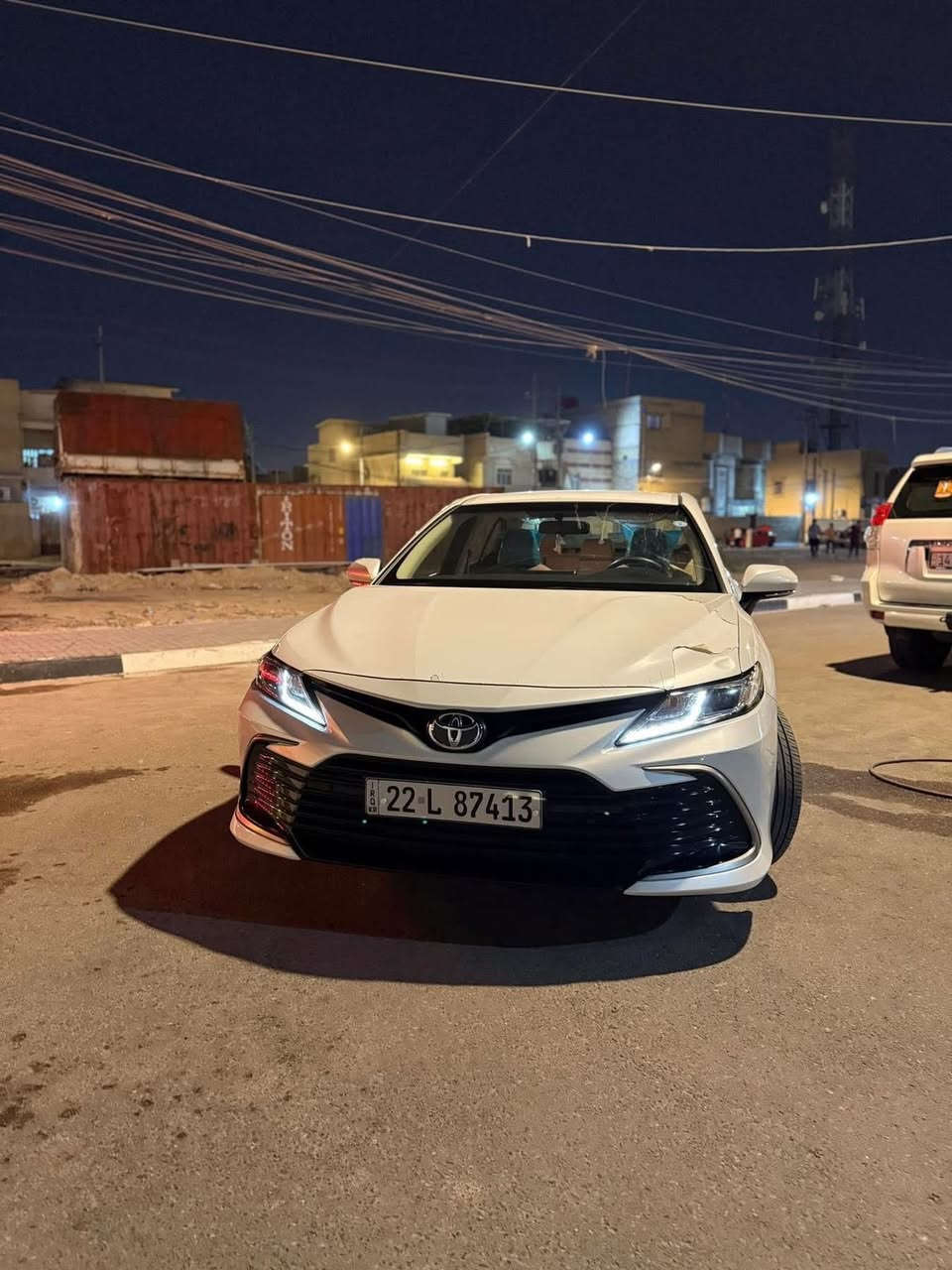 سلام عليكم تيوتا كامري خليجي 2023 وكالة شركة ازاد فئة الستاندر LE أبيض صدفي السعر 245  *********** المكان البصرة الجمعيات قرب ساحة الصلاة رقم أربيل السيارة سنوية 2029 السيارة مكفولة كفالة عامة
