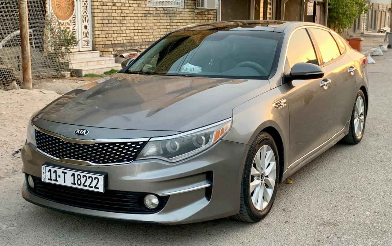 اوبتيما فول مواصفات Ex يعني خنك VIP موديل 2016
السياره من امريكا كلين تايتل بس مكسرين الجام
وطخه بالدعاميه
بس السياره بيها  من امريكا  صبغ بدون معجون وبدون ايرباك السياره وبدون دواخل ماعدى التكمه وداير
الجاملغ باقي القطع بدون معجون وحى تكمه بدون داخل بالنسبه السنويه لل2028 
لوحات جديده  مميز السياره باسمي
مواصفاتها
*٭بانوراما 3طكات
بصمه
كشنات جلد وتدفئه وتبريد وخزن ميموري 
ترحيب ذكى
مري قلاب بشفط +اشاير بالمري تدفئه بالستيرن رادار
شاشه كبير +كأمره دوار+حساس خلمف صندوق ذكي عند الاقتراب
زنون ﭕفول edا بك لايت والمازدات وحاجب ثلجي تبريد قطعتين أناره داخليه اكثر من نضام قياده سبورت ايكو نورمال ا وبعد هواي مواصفات
السياره مكانها ذي قار رقمها بغداد والسعر 127 السياره بدون دواخل وايرباك وحادث حتى القطع بدون معجون
  وأسف ع أطاله ***********
