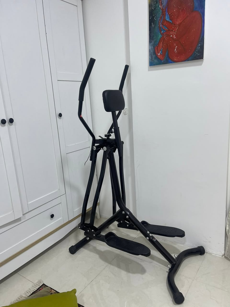 جهاز رياضي للبيع يشتغل على الذراع والقدم بالاضافه الى الخواصر مدة الاستعمال شهر فقط سبب البيع ضيق المكان 
سعر الشراء ١٣٠ ابيعه ب١٠٠ قفل 
مكاني الكرادة داخل 

‭***********‬
