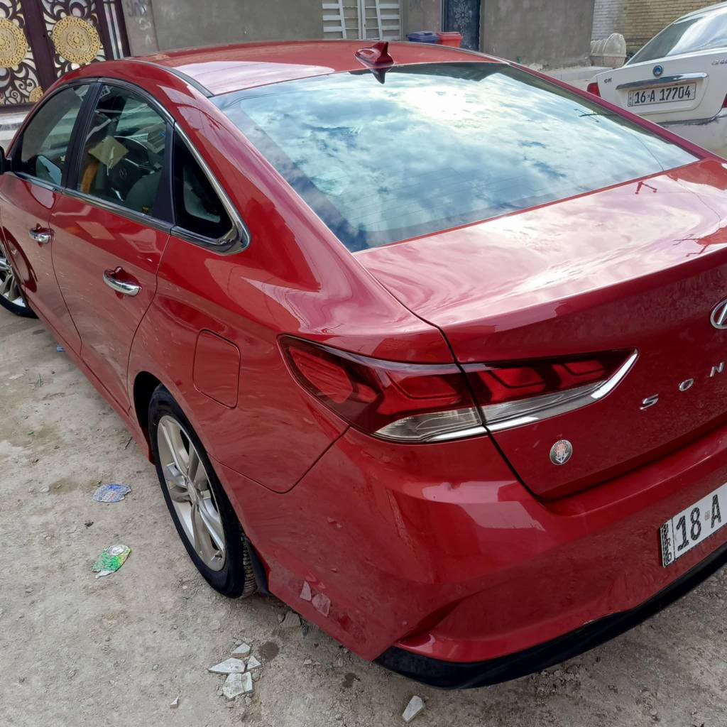 سوناتا ٢٠١٨ رقم بابل بأسمي سنوية وهزة جدد 
بدون ايرباك حادث جدا خفيف فقط دعامية وبارد 
كشنات تدفئة 
رادارات 
وباقي المواصفات 
نقصها بس فتحة 
السعر ١٣٧ وبيها مجال شي قليل العنوان بابل تفاصيل اكثر اتصل عالرقم
*********** حلة, بابل
