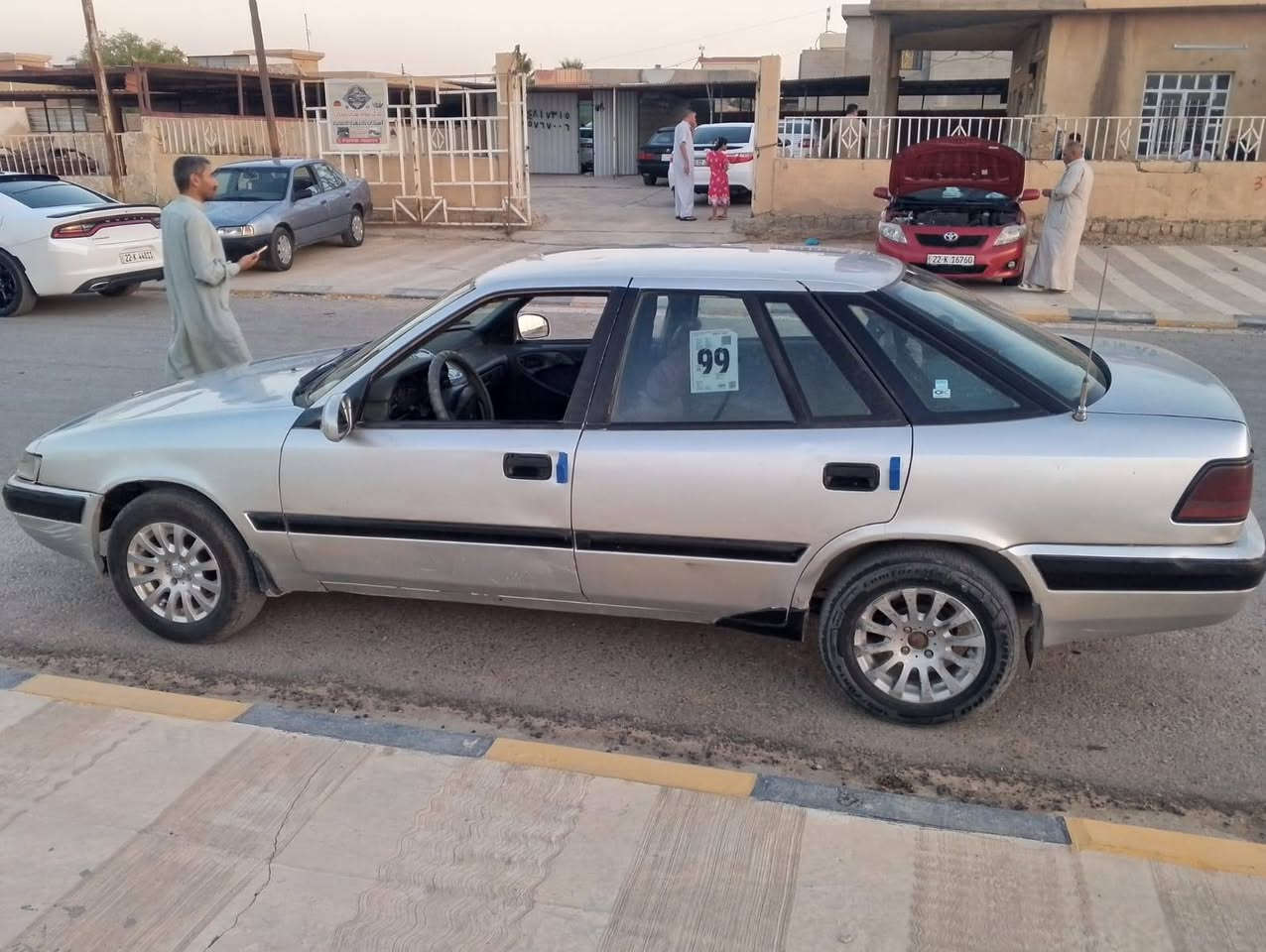 دايو اسبرو للبيع سياره نضيفه ما ناقصها شي
شرط التحويل
سياره كير ومحرك نضاف
سياره مال جناي 
موقع سياره صلاح الدين بيجي
السعر ٢٠ وبيها مجال
رقم ***********
