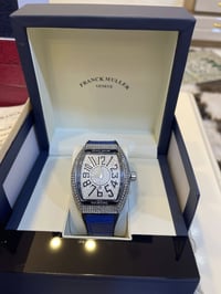 فرانك مولر • كوارتز بطارية • مختم ظهر وسير