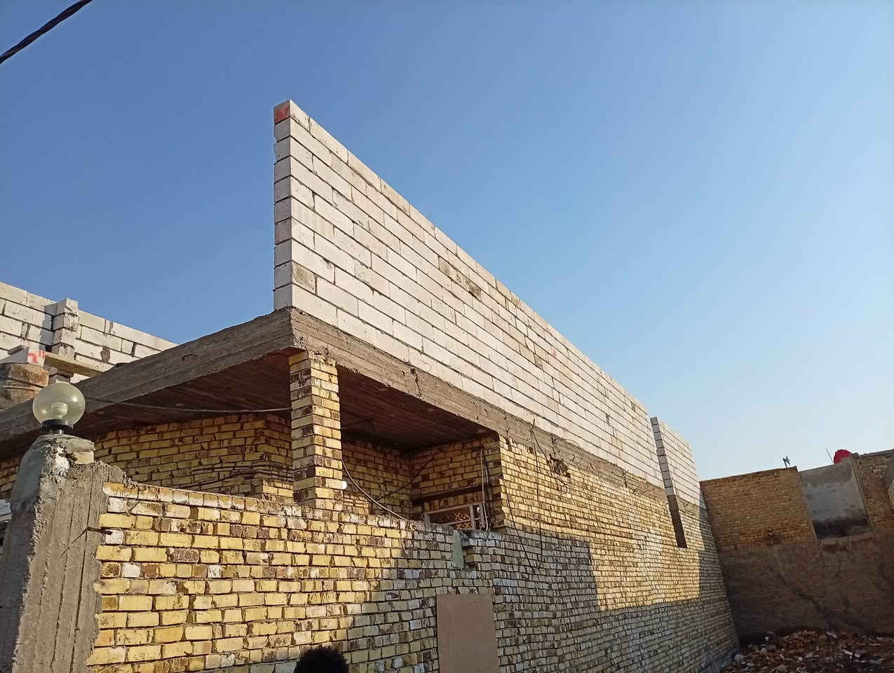 سلام عليكم ورحمه الله وبركاته خلفة بناء  ولبخ متفرغ حاليا  مكاني نجف حي ميسان ***********
