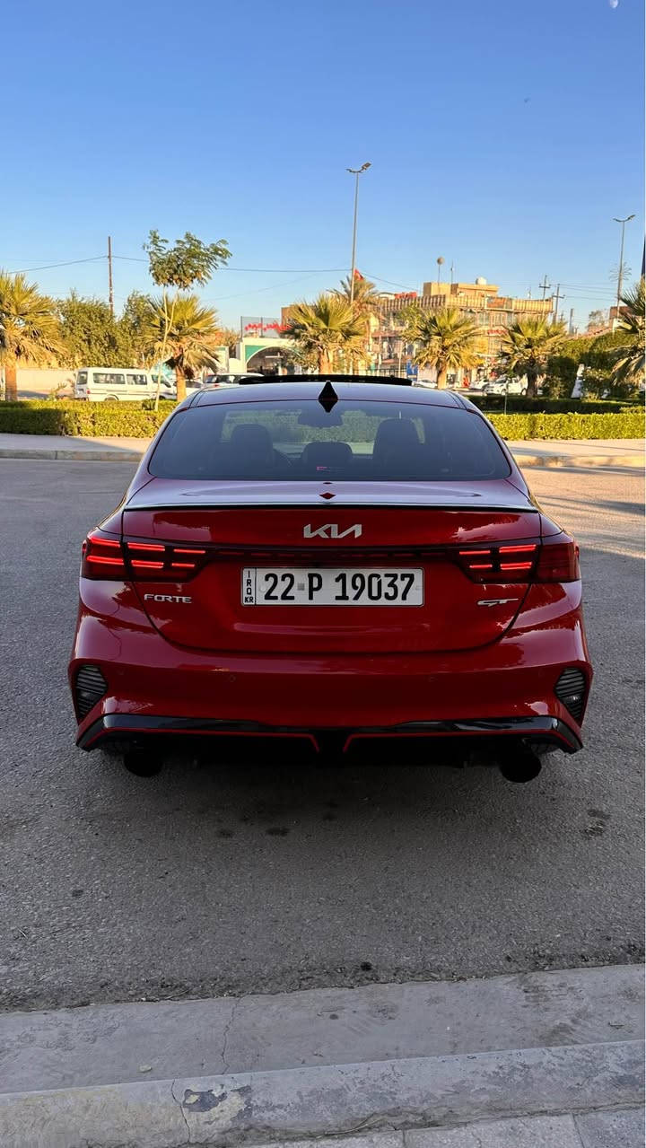 بيع فقط بدون مراوس // كيا فورتي 2023 GT فول مواصفات الحادث موضح بصور تبديل بنيد جاملغ بارد  بدون دواخل رقم اربيل بأسم شركه ترقيم جديد مكان السياره كربلاء السعر 170$ بيه مجال بسيط ‭***********‬ كربلاء, العراق
