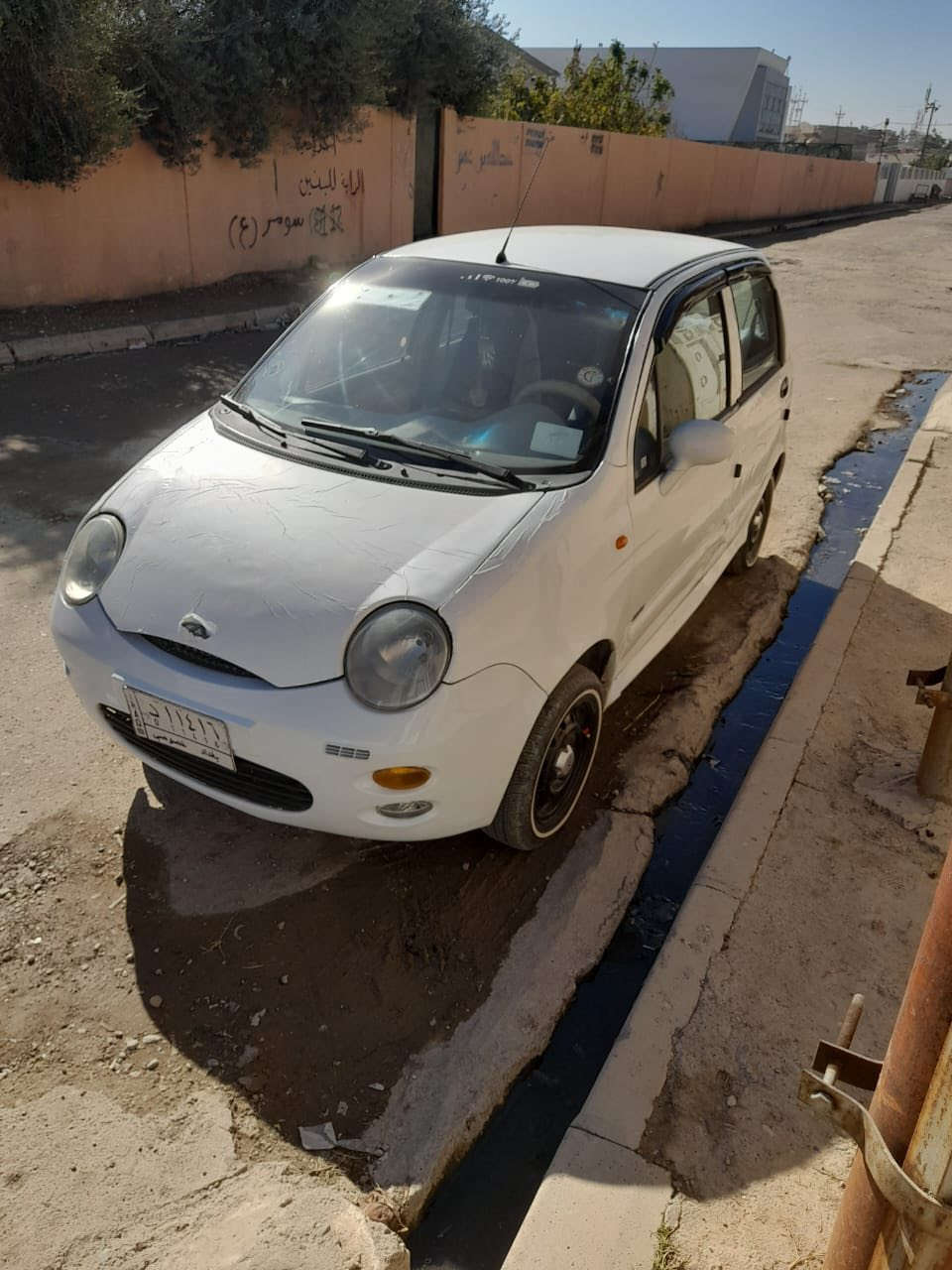 كيوكيو
رقم بغداد الماني مشروع وطني 
شرعيها يمي بالموصل شرط التحويل
كوبون بانزين
سنوية عظم 2024
گير ومحرك شرط
گير عادي
صدر امامي وخلفي جديد
طخم تايرات جدد
اربع جامات كهرب
سيارة نظيفة وممتعوبة
شرط بدون صبغ وبدون ضرر 
فقط تعديل صغير عالبارد بالباب 
مكانها الموصل / اليرموك 
السعر 29 بيها مجال بسيط 

***********
***********
