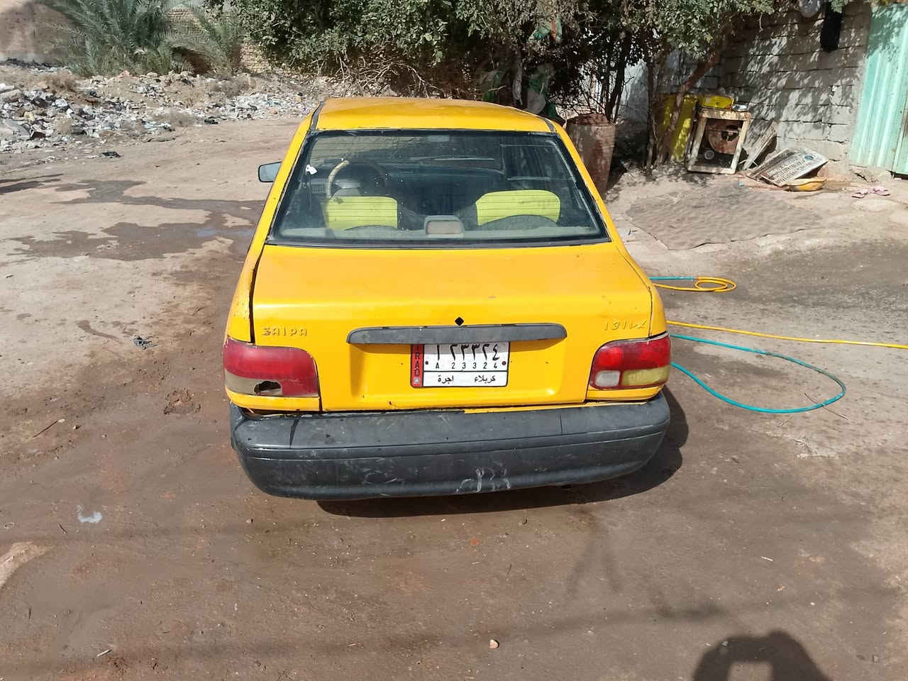 ياالله السلام عليكم سايبا موديل11كير مكينه على شرط مكفولات سنويه عضم اصليه شواصي نضاف حداديه تايرات نص عمر جام يصعد وينزل لايت عالي ناصي مكاني نجف مشخاب السعر 10علمٱ بدون تحويل ابيع على وضعه***********1
