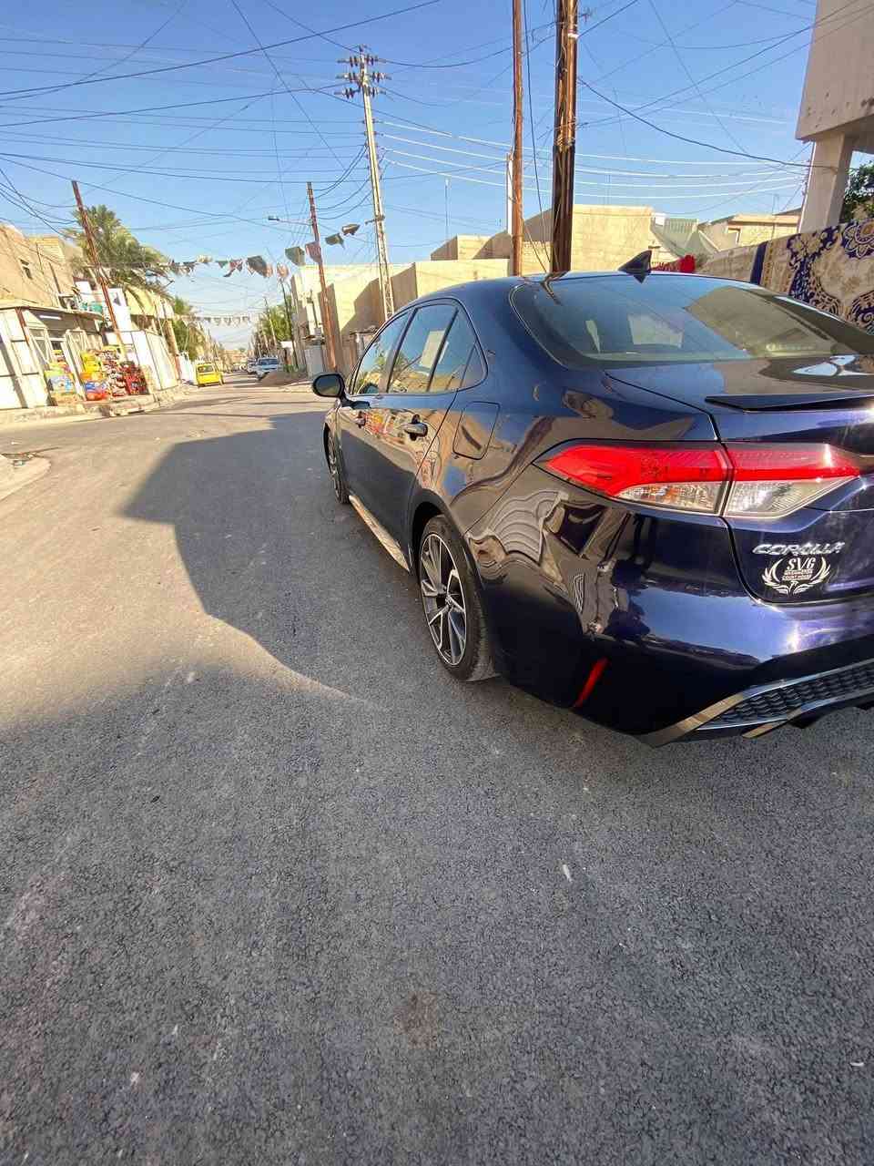 كورلا موديل 2021
SE 
ماشيه 43
حادثه جاملغ وبنيد وراجعات نفس الون بلادي 
السياره حلوه احله من صور
محرك 2000
سياره خير من الله 
هواي بيه مواصفات 
الاستفسار 
 اتصال فقط ***********
مكلف ب النشر 
بغداد الشعب 
 ملاحظه  بيه بارد ب القماره عله كد شبر بارد فقط
