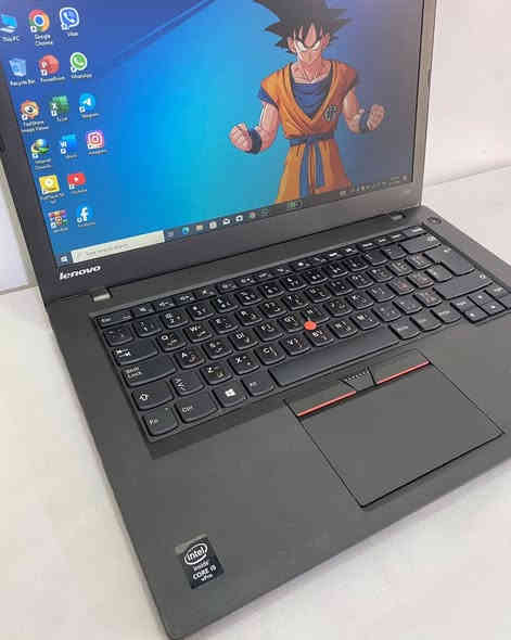 💻 *Lenovo ThinkPad T450 – أداء وموثوقية بسعر مناسب*  
معالج Core i5 الجيل الخامس  
رام 8 كيكا DDR3  
هارد 256 SSD – سرعة بالتشغيل والنقل  
شاشة 14 إنج بدقة FHD  
كارت شاشة داخلي انتل 4 كيكا  
كيبورد عربي إنكليزي ليزري  
تصميم متين ونظافة عالية

✅ مناسب للدوام، الدراسة، الشغل اليومي وحتى شغل خفيف بالمونتاج والتصميم  
💰 السعر: 160 ألف دينار فقط – شامل التوصيل

📲 *راسلنا هسه عالواتساب واحجز جهازك قبل لا تخلص الكمية!*  
📞 *************  
#لابتوبيا | جودة، سعر، توصيل سريع ✅
