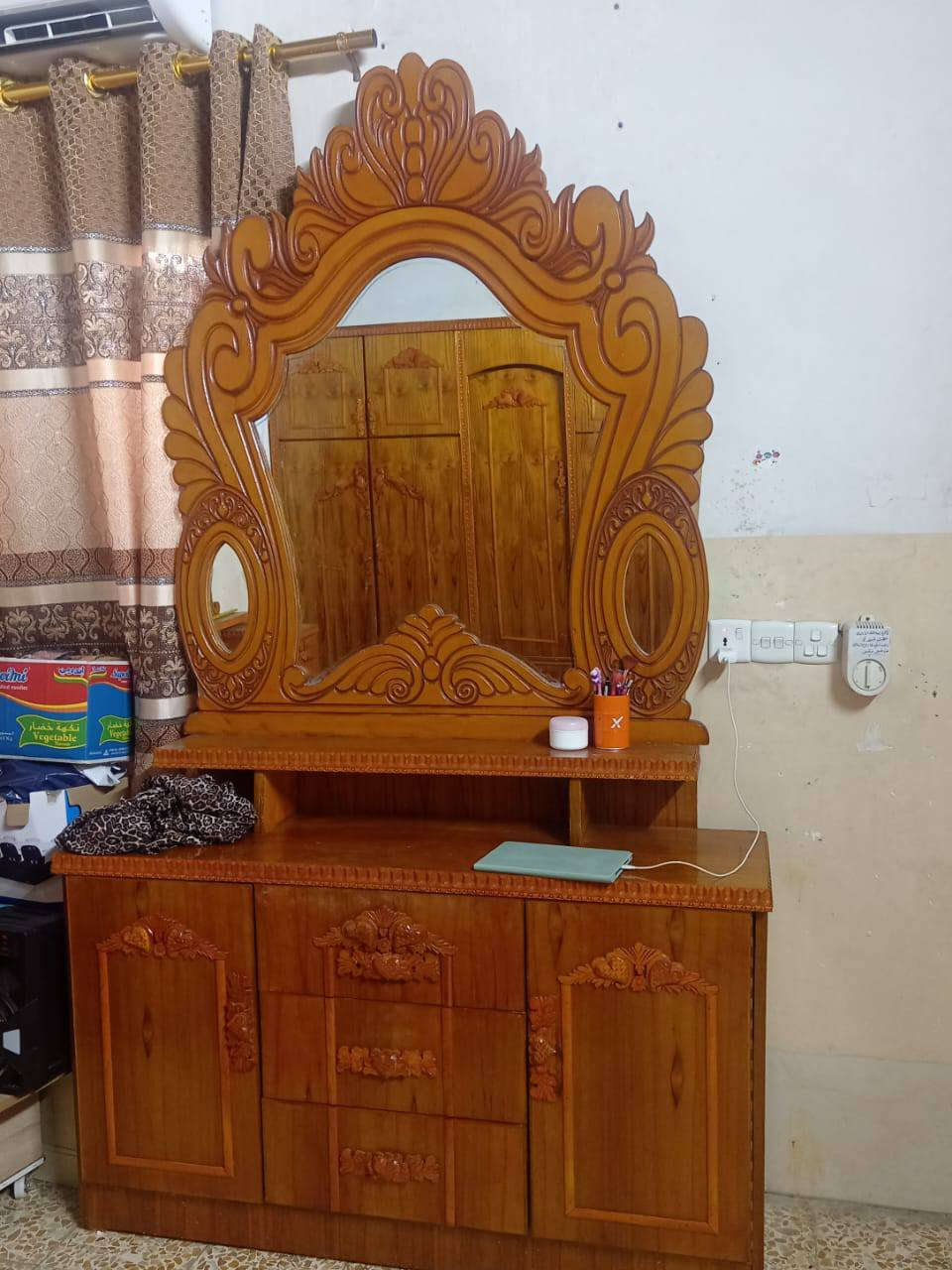 السلام عليكم غرفة نوم للبيع مستعمل شهرين السعر 750 معَ الدوشك هدية


**إذا كنت صاحب هذا الإعلان وتريد حذفه لأي سبب، رجاءا أرسل رسالة إلى الدعم الفني**
