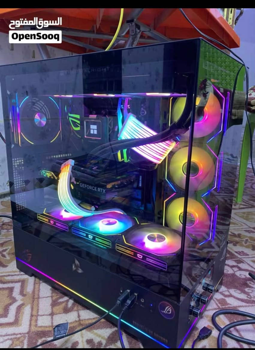 مرحبا شباب ، قطع PC للبيع استعمال قليل متوفر توصيل وضمان على كل قطعة بالإضافة إلى كراتين كم قطعة موجودة .

Samsung odyssey G7 32 QLED CURVED GAMING MONITOR 240 Hz 2K 1ms panel VA
السعر 425 الف .

Cooler Thermalright Frozen Warframe 360 ARGB 
يدعم :

AMD AM4 AM5 و intel LGA115x LGA1200 LGA1700 LGA1851 
السعر 130 الف .

Case Dark Flash DY451 Black RGB  

الكيس استعمال قليل ونظافة 100‎%‎ السعر 140 الف .

SSD NVME M.2 Lexar 1TB Gen3 3500 Health 99% with windows 11 Pro Active 

سعر الهارد 150 الف يحتوي على نظام ويندوز 11 برو اصلي ضمان مدى الحياة .

SSD NVME M.2 SAMSUNG 980Pro Gen4 7000MB/s

السعر 200 الف 

يو بي اس
UPS 1500 STAR POWER
ECO UPS OFFLINE
1500VA/24V 
السعر 75 الف جديد .


**إذا كنت صاحب هذا الإعلان وتريد حذفه لأي سبب، رجاءا أرسل رسالة إلى الدعم الفني**