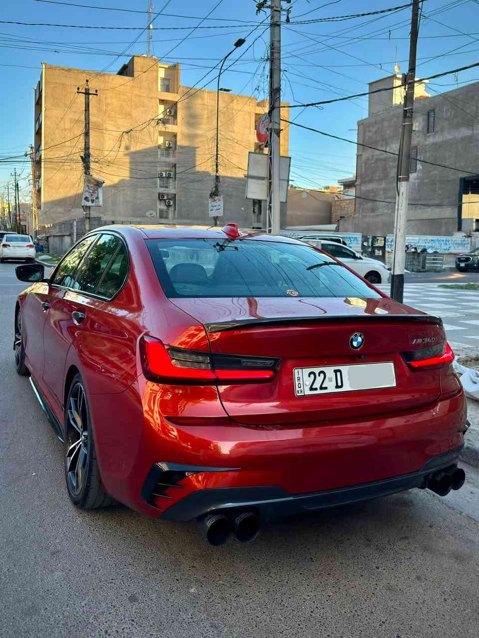 Bmw m340i 2021
للبيع او مراوس بألماني 
بدون حادث بدون ايرباك ( كلين )
ماشية 47 الف 
فول مواصفات داتا شو، كاميرا ٣٦٠ سماعات هارمن كاردن
كشنات وستيرن تدفئة، لايتات داينامك وباقي المواصفات معروفة
++ اضافة الى اكزوز + شوتة Dinan
 رقم صاحب السيارة ***********
