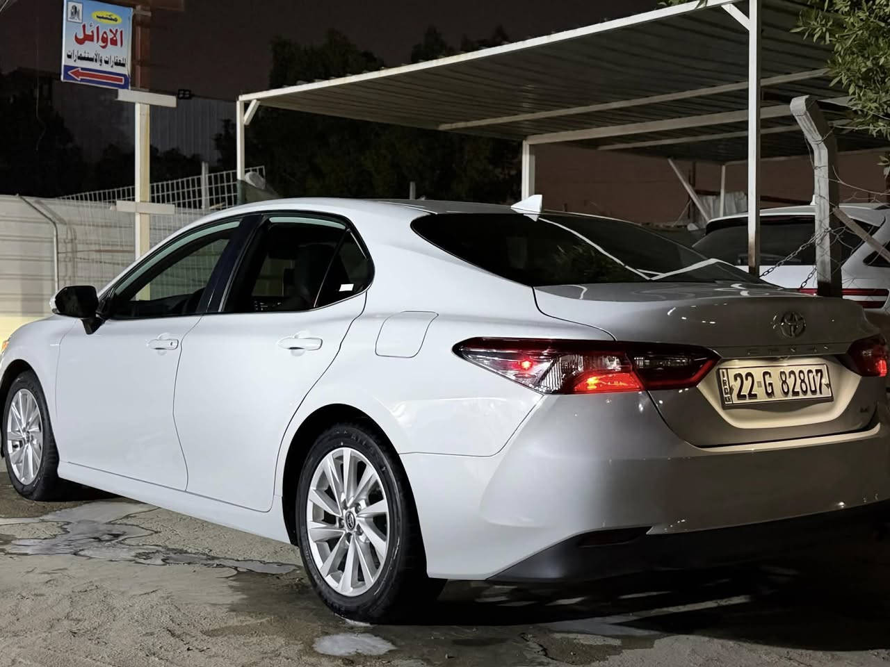 2023 TOYOTA CAMRY LE
كامري 2023 وارد أمريكي Le رقم أربيل 

لون سموك

ماشيه 41 ألف 

حادث جاملغ مبدل امامي +تعديل حافه بنيد 

ايرباك برده 

موجود بيها سونار السياره 

مواصفات 

ويل كب

رادار امامي 

رادارخلفي 

نقطه عمياء 

تحديد مسار 

تبريد لمس 

وضعيات قياده

كشن كهرباء 

باقي مواصفات معروفه 

مكان السياره بغداد حي الأعلام . 

السعر 205$ وبيها مجال .

للأستفسار / 

***********
