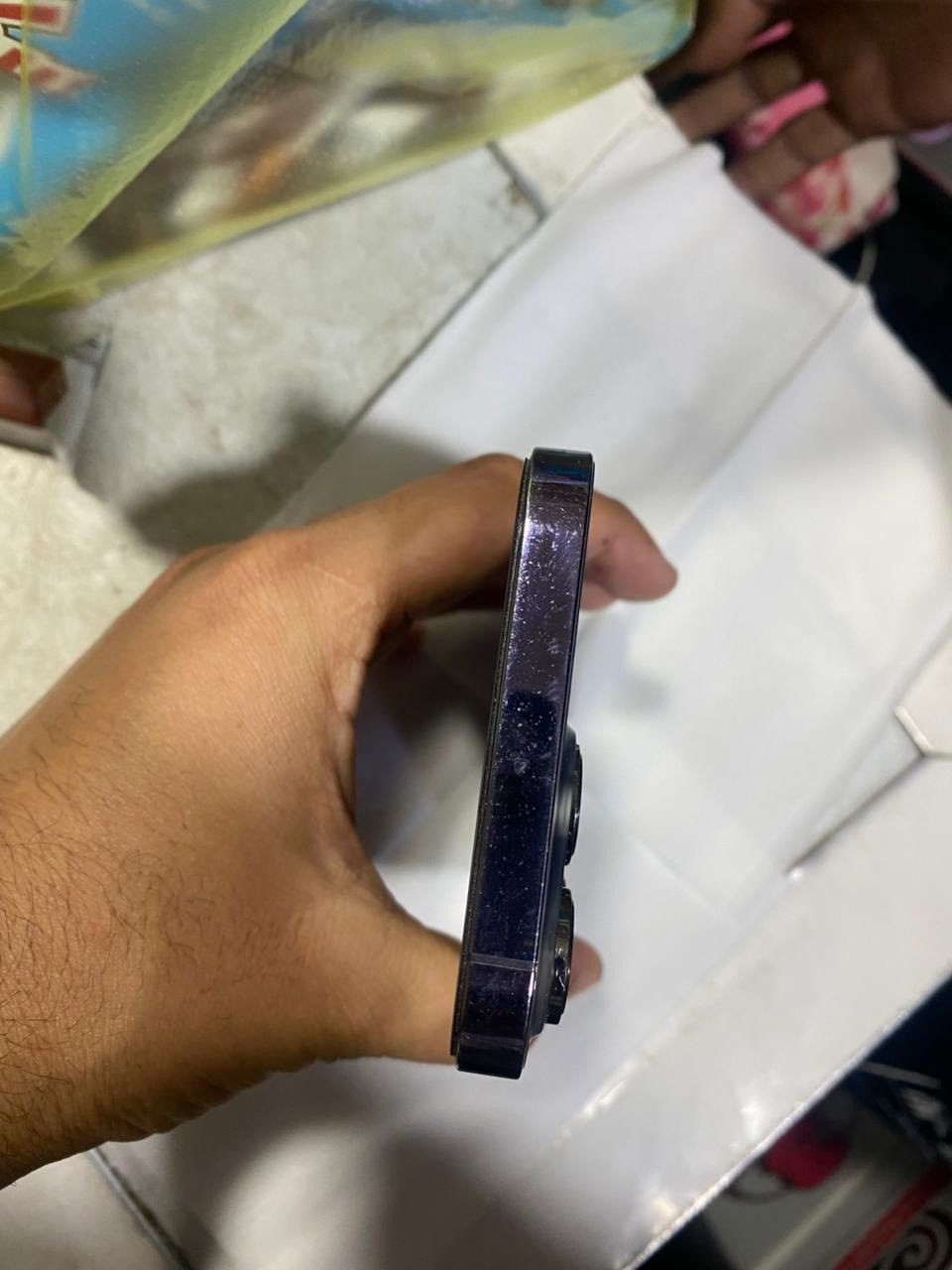 سلام عليكم 14برو ماكس  ذكره 256 شرق اوسط كرتونه وياه تجي تفحص حاسبه كدام عيونك وين مايعجبك بطاريه 89 جهاز بلادي سعر ٨٨٥وبي مجال شرايه مكاني بغداد الحسينيه مال راشديه رقمي ***********
