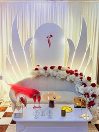 كوشة حنة • ورد أحمر • العزيزية واسط