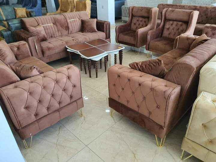 عرض خاص  خلال اسبوع فقط 

سعر 385فقط 

أنتبااااه إلى لأسعار 
ال١٠ مقعد   385
ال٩مقعد  360
ال٨ مقعد   325
ال٧مقعد  295
ال٦مقعد  260
ال٥مقعد  225

توصيل داخل بغداد مجانا  اطراف15
صنع عراقي  
أحدث التصاميم الفنية 
🖍الشغل حسب طلبكم من ناحية اختياركم الالوان وعدد المقاعد 
⭕️مواصفات العمل 
♦️اسفنج. مميز 
⭕️ الخشب مقعد مضغوط
رجل عظم عاج او نيكل ذهبي

⭕️القماش 
 قديفه 

❇️قياسات القنفات ❇️

العرض 75
190سم  القنفه الكبيرة ام ثلاث مقاعد 
150 سم القنفه الوسط ام مقعدين 
75 سم  الكرسي. 
🌹🌹🌹🌹
جميع الالوان متوفره
توصيل داخل بغداد مجاني أطراف 15

التوصيل  سريع 
للحجز ارسل
 الصورة 
والاسم 
ورقمين موبايل 
والعنوان
على الخاص

الاضافات 

تخم ويا 4كوشات فقط بغداد, العراق


**إذا كنت صاحب هذا الإعلان وتريد حذفه لأي سبب، رجاءا أرسل رسالة إلى الدعم الفني**
