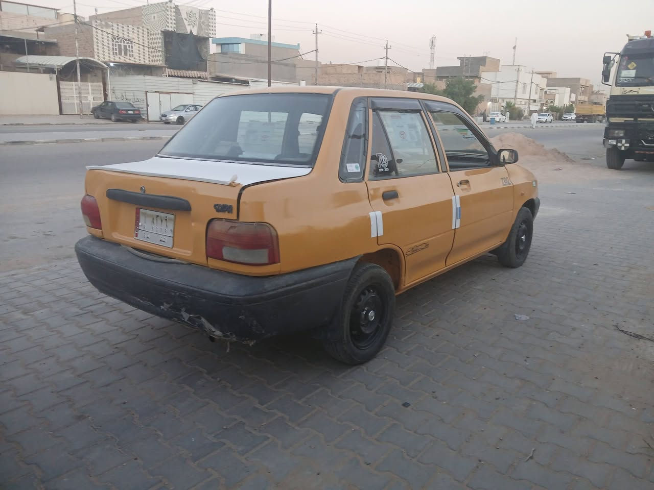 20 وبيها مجال قليل
سايبه موديل 11 كير ستوني شاده مكينه برايد بعدها ع سحك مداور ثاني يوم  سنويه بعدها ماساقطه مفره هيئه وغرامات بيها خط وبحث مكفوله من ضربه صبغ حزام لجماليه بعدها مامبولشه مكاني النجف ***********
