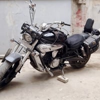 Hyosung gv650  هايسونك محرك 650 موديل 2009 كابريتر ماشية 29 الف و800  ...