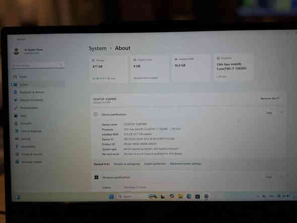 أقوى مواصفات بأقل سعر 925الف
MSI Cyborg 14 A13VF-018US, Intel Core i7-13620H, RAM 16GB, SSD 512GB, NVIDIA RTX 4060 8GB, 15 inch WUXGA IPS 144Hz,
***********

