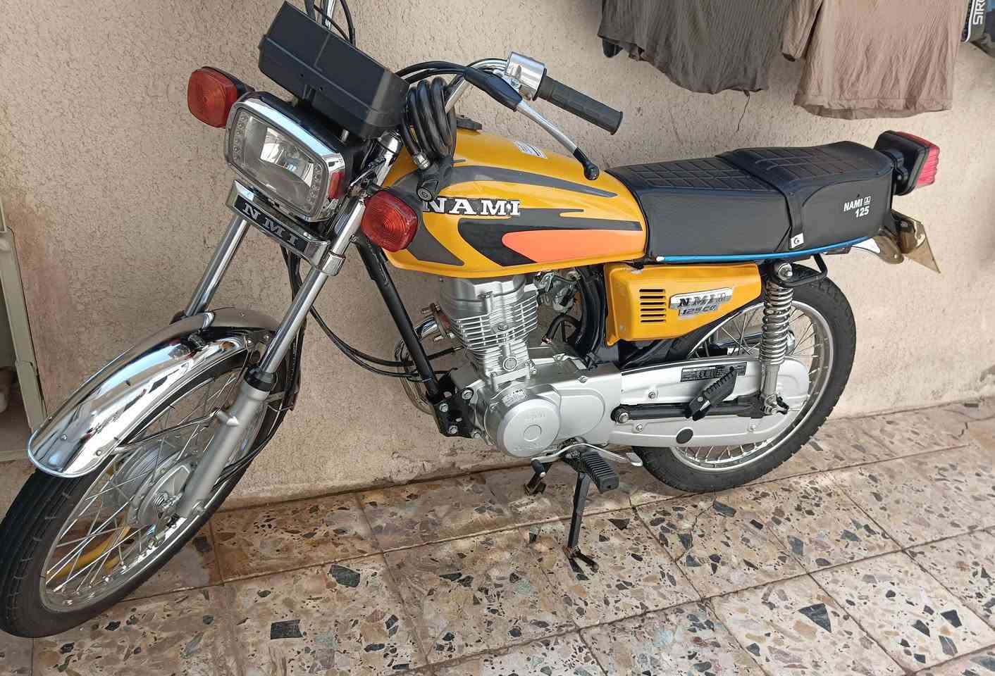 السلام عليكم دراجه للبيع تعمير اصلي قبل شهر معمره الشراي هاذ رقمي ***********
