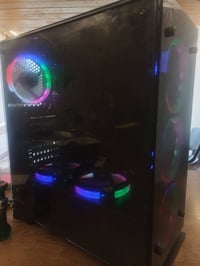 3500 Gtx1050ti Ram 16 B450  Ps600 M.2 128  Hdd500  مع شاشة  ips 1080 6...