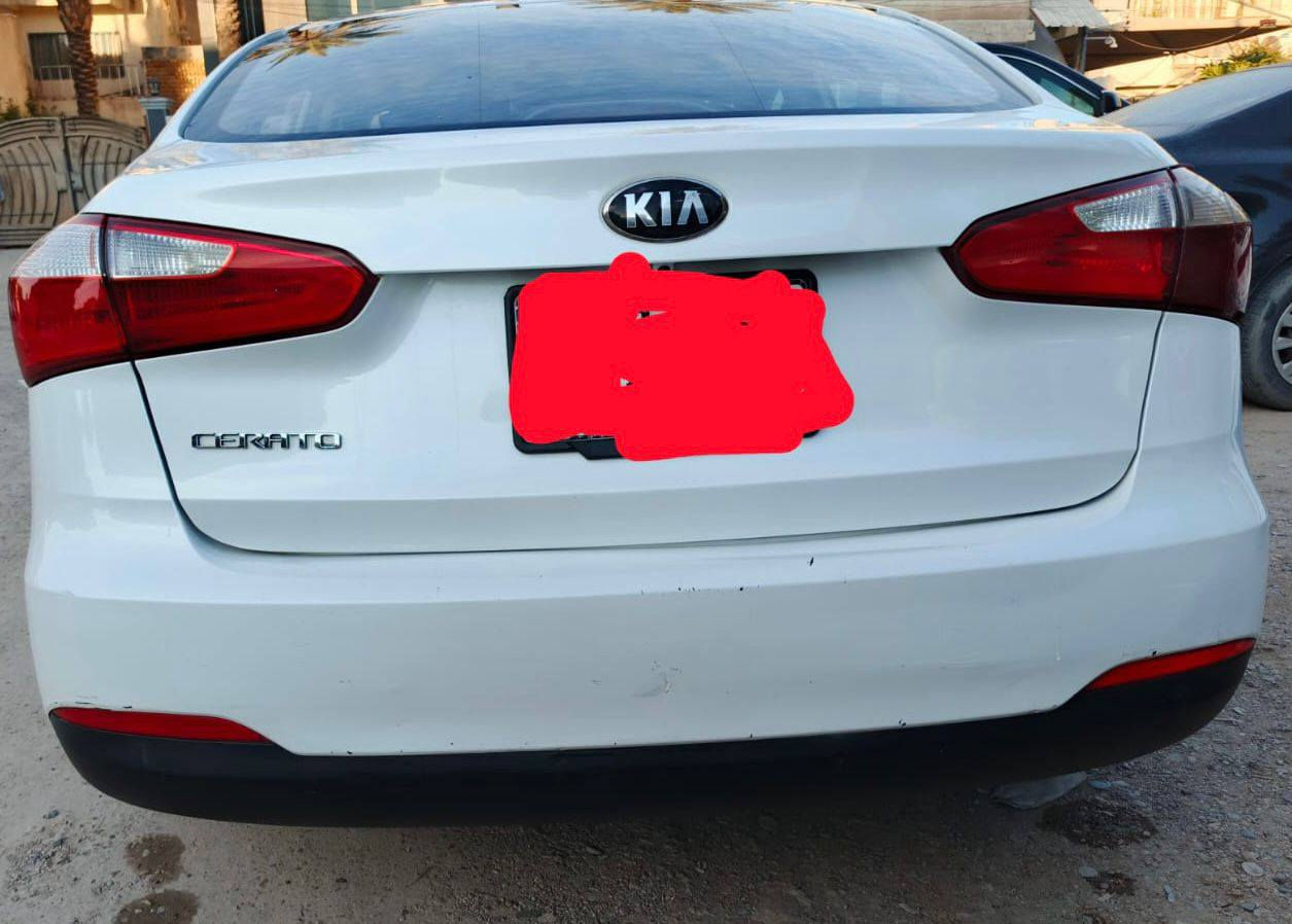 سلام عليكم كيا سيراتوا خليجي للبيع موديل ٢٠١٦ الشركة الدوليه محرك ١٦٠٠  بغداد الرقم الدولي تبريد تدفئه اشاره بالمري يدات ابواب نيكل خمسة ويل كب  كشنات مخمل السياره مكفوله عدا بارد سعرها ١٣٠$ للاستفسار على الرقم ***********
