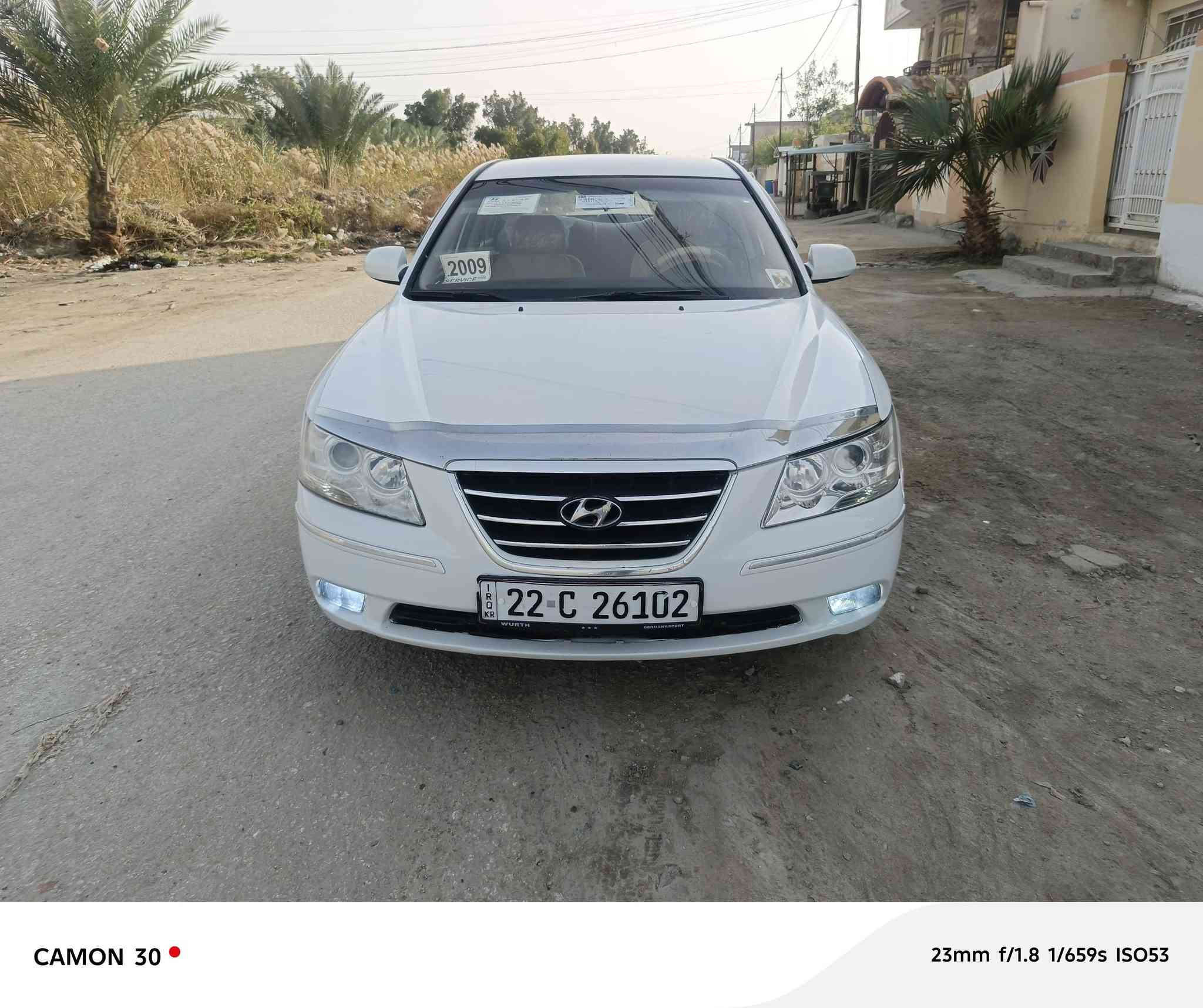 سعر ١٠٥ سونار مرفق مع الصور مكان بابل
سوناتا ٢٠٠٩ خليجي رقم اربيل جديد سنويه جديده

سياره بيها قطعتين صبغ وبلبنيد مكدار شبر 

محرك ٢٤٠٠ كير ٥ نمر 

صدر خلفي أمامي جديد 

تخم تاير جديده 

لايت عالي ناصي زنون 

سياره جاهزه مابيها نقص 

***********
