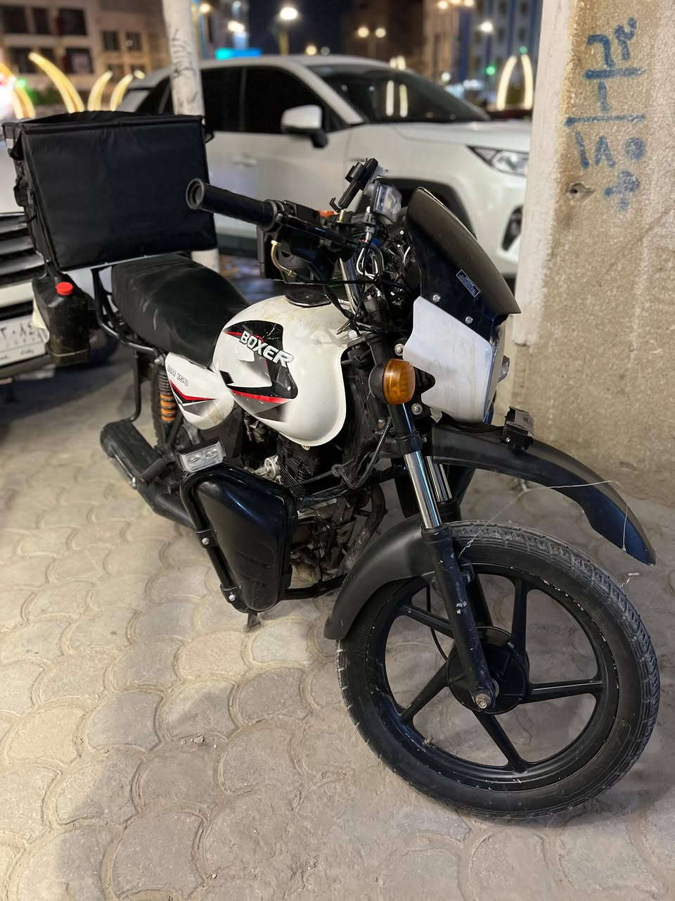 بوكسر جبلي 
موديل ٢٠٢٢ طالعه بل٢٠٢٣ خمسه گير
اوراق اصولي 
دراجه نظيفه كهربائيات كامله شغاله كله + شادله كلوبات وكشافات سيت كامل 
مكينه مفتوحه مره وحده تجفيت كله اصلي 
دراجه ناعمه بلمشي 
مكاني كربلاء 
للتواصل واتساب أو اتصال مامتواجد خاص
‬‭٠٧٨٣ ١٣٩ ٥٨٥٧
