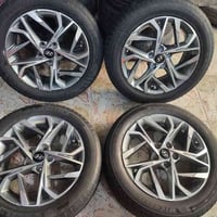 طقم ويل كب كروم • سوناتا موديل 23 • تاير 215/55R17